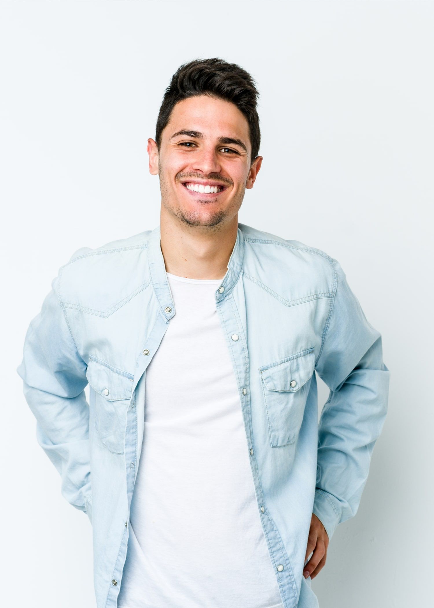 Young smiling man